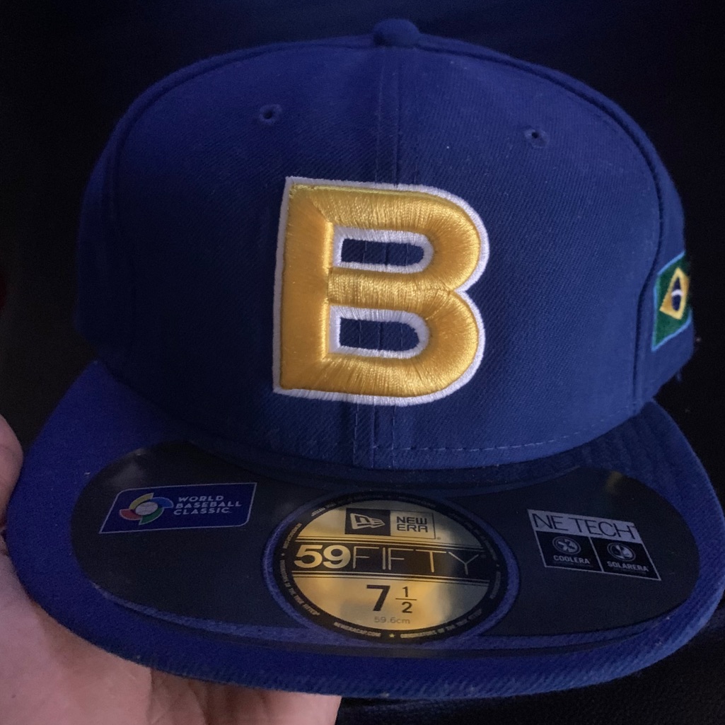 Brazil World Baseball Classic Fitted Brand New